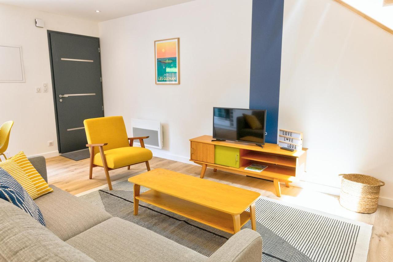Port De Sainte-Marine : L'Ilot - Duplex & Terrasse Leilighet Combrit Eksteriør bilde